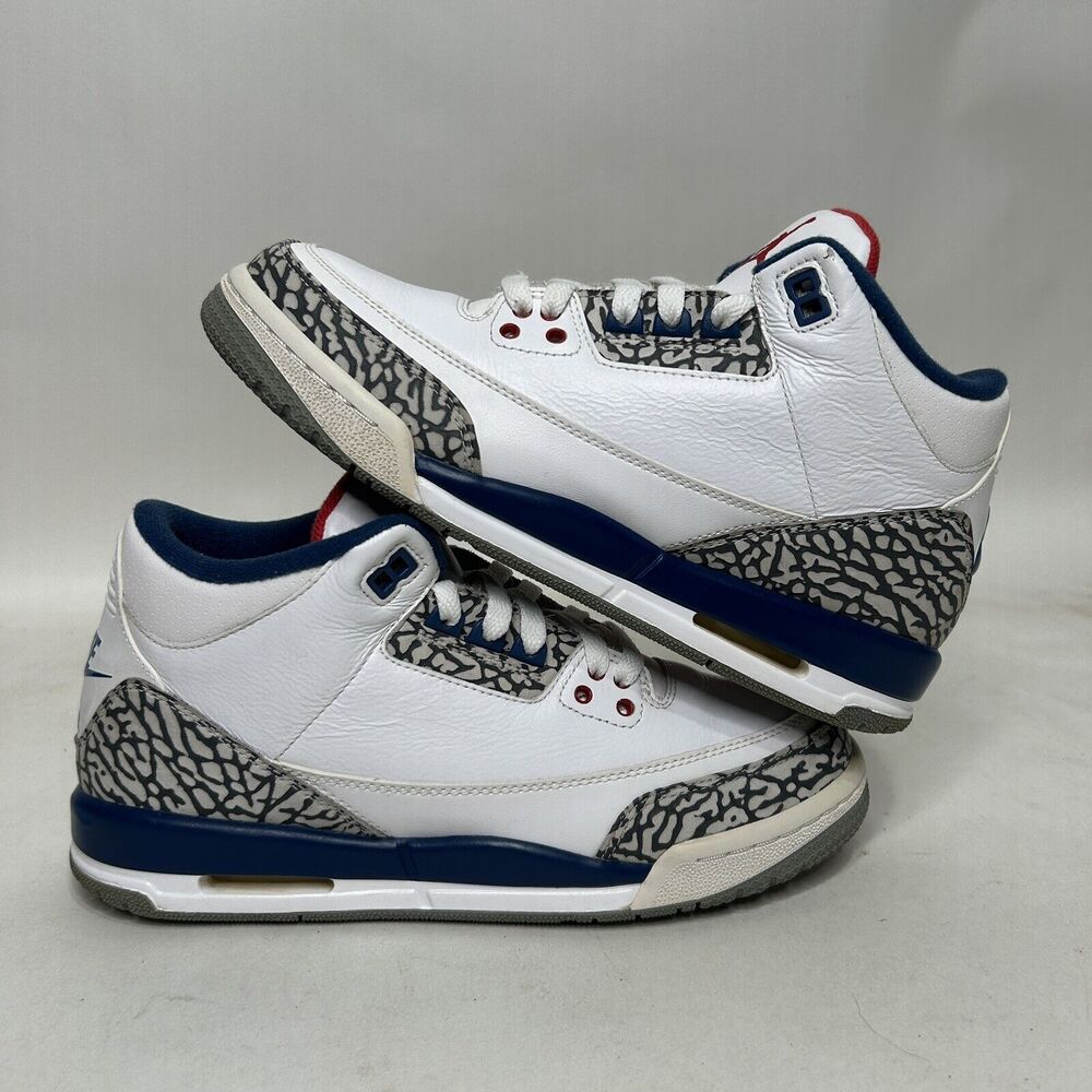 Nike Shoes Air Jordan 3 Retro BG “True Blue” 2024